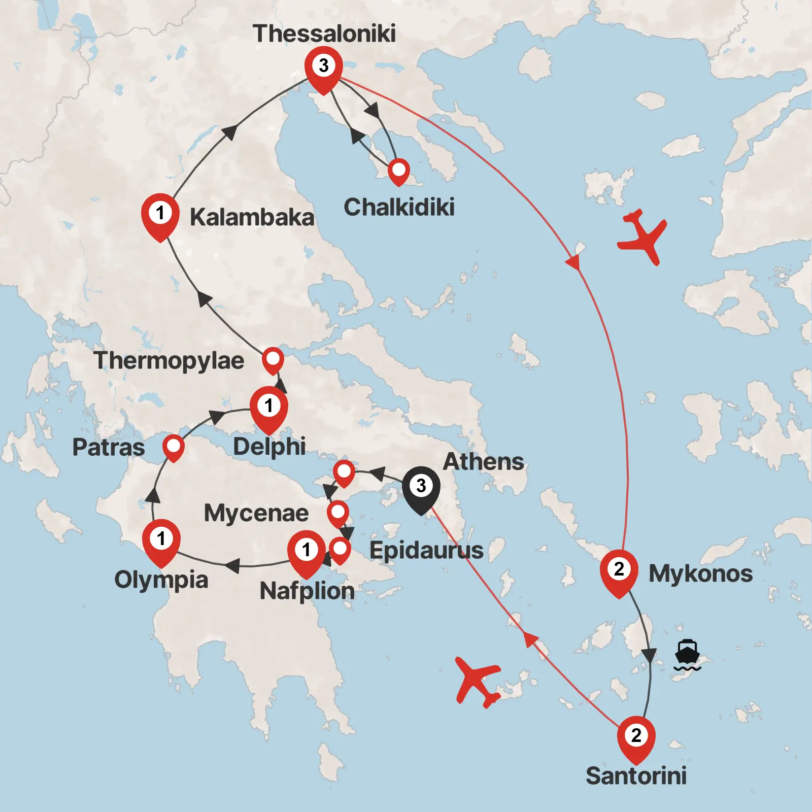Classical Greece & Iconic Islands