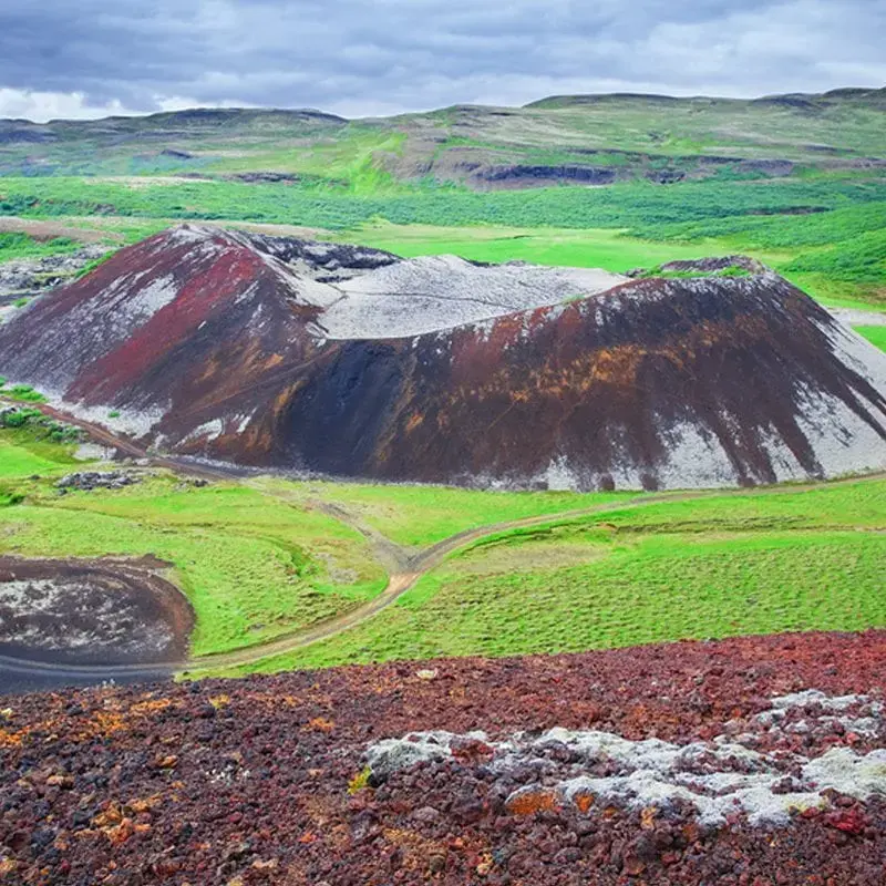 Day 2: Volcano Crater, Seals, Fjords & Mountains, Akureyri